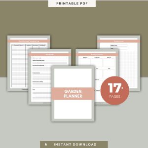 Product image for Garden Planner Printables